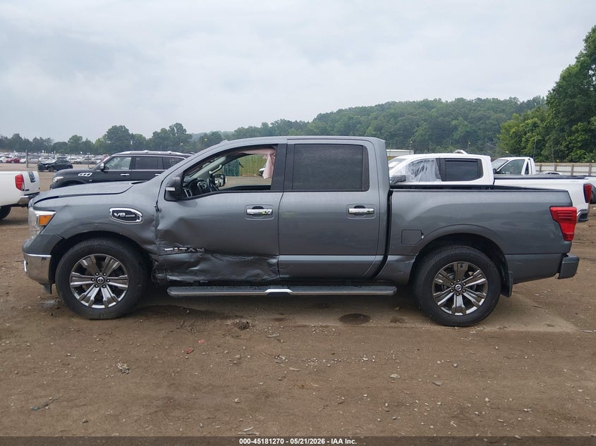 2017 Nissan Titan Sv VIN: 1N6AA1E69HN560616 Lot: 45181270