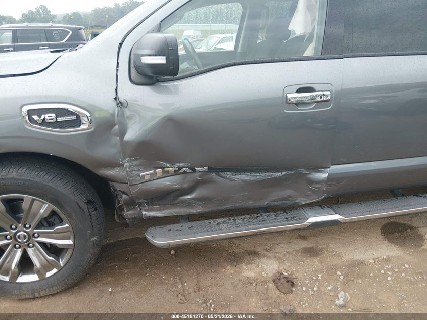 2017 Nissan Titan Sv VIN: 1N6AA1E69HN560616 Lot: 45181270