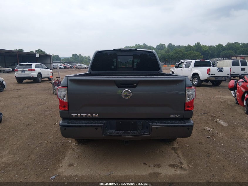 2017 Nissan Titan Sv VIN: 1N6AA1E69HN560616 Lot: 45181270