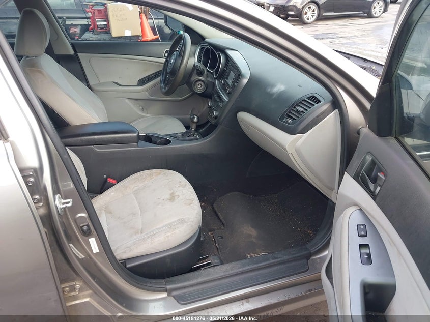 2015 KIA OPTIMA SEDAN 2.4L I-4 DI, DOHC, VVT, 192HP
