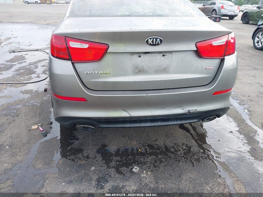 2015 KIA OPTIMA SEDAN 2.4L I-4 DI, DOHC, VVT, 192HP