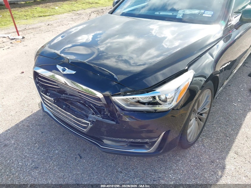 2018 Genesis G90 5.0 Ultimate VIN: KMHG54JH8JU040943 Lot: 45181295