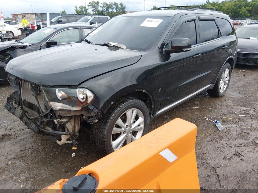 Vin: 1c4rdjdg5cc163416, lot: 45679021, dodge durango crew 20122