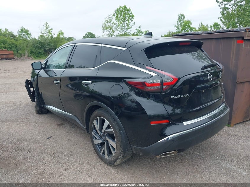 Vin: 5n1az2cs1rc118343, lot: 45679031, nissan murano sl intelligent awd 20243
