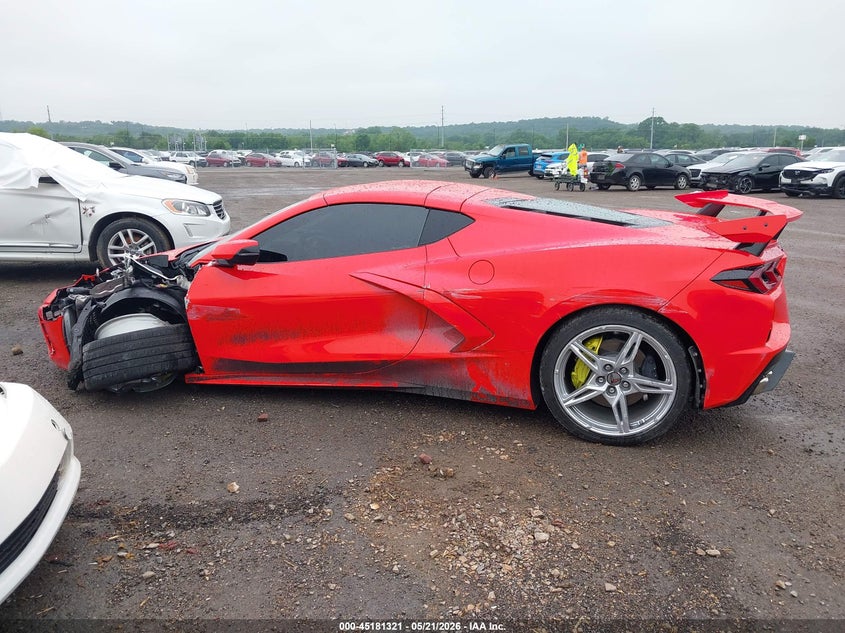 2022 Chevrolet Corvette Stingray Rwd 1Lt VIN: 1G1YA2D47N5117635 Lot: 45181321