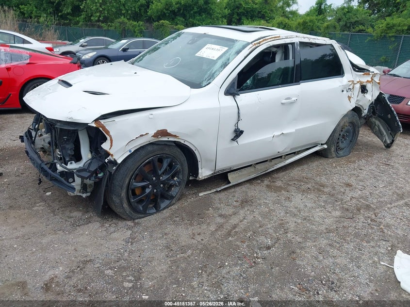 Vin: 1c4sdjct3jc198369, lot: 45679069, dodge durango r/t awd 20182