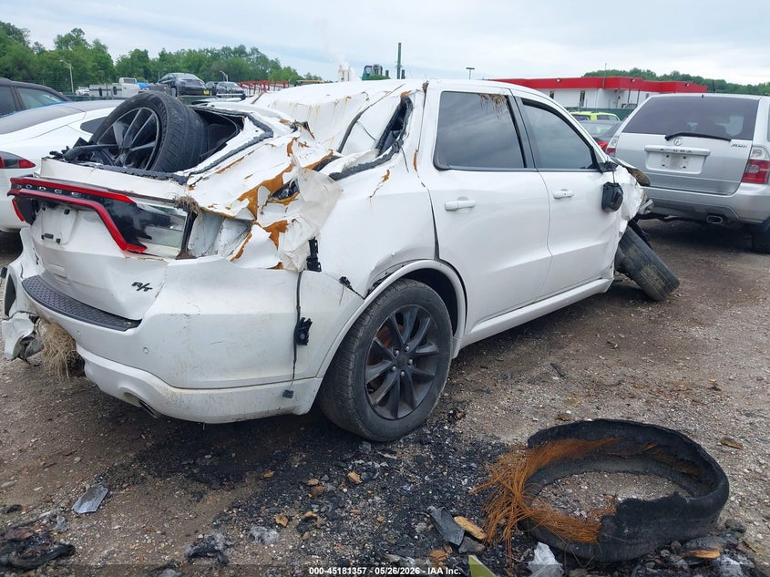 Vin: 1c4sdjct3jc198369, lot: 45679069, dodge durango r/t awd 20184