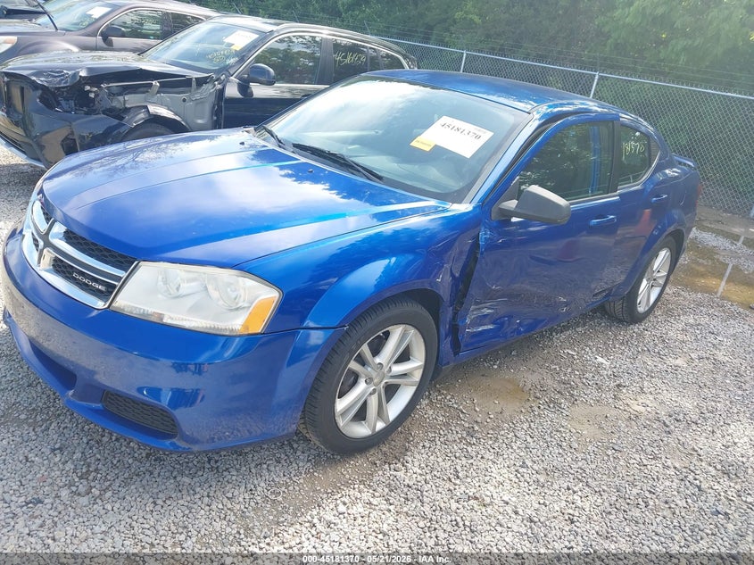 1C3CDZAG5CN313946 2012 DODGE AVENGER SE photo 1