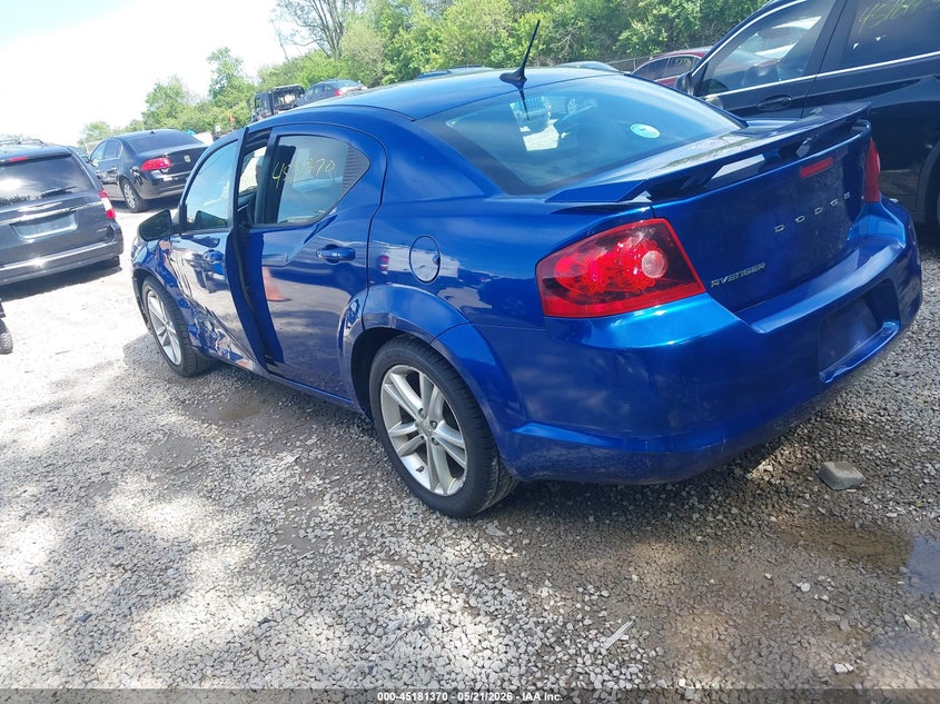 Vin: 1c3cdzag5cn313946, lot: 45679082, dodge avenger se 20123