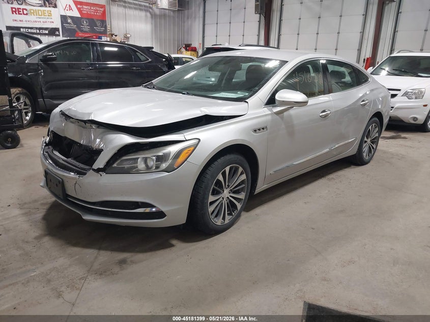 Vin: 1g4zp5ss6hu213422, lot: 45679111, buick lacrosse essence 20172