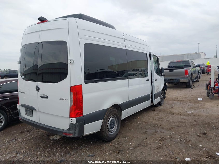 Vin: w1z4kfhy9sp815369, lot: 45679127, mercedes-benz sprinter 2500 standard roof 4-cyl diesel 20254