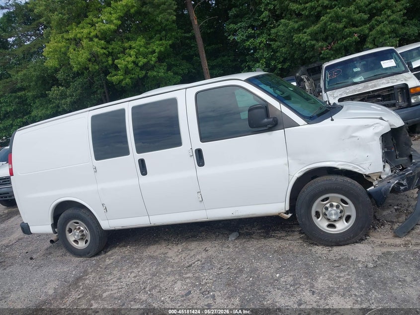 2019 Chevrolet Express 2500 Work Van VIN: 1GCWGAFG1K1192011 Lot: 45181424