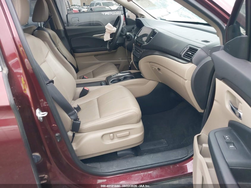 HONDA PILOT 2022 VIN 5FNYF6H25NB097070