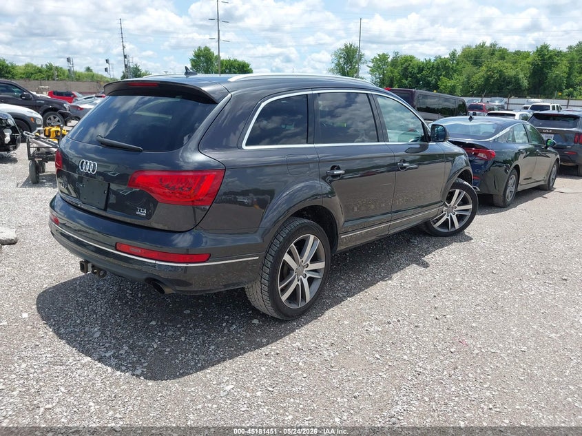 Vin: wa1lmafe8bd009075, lot: 45679163, audi q7 3.0 tdi premium 20114