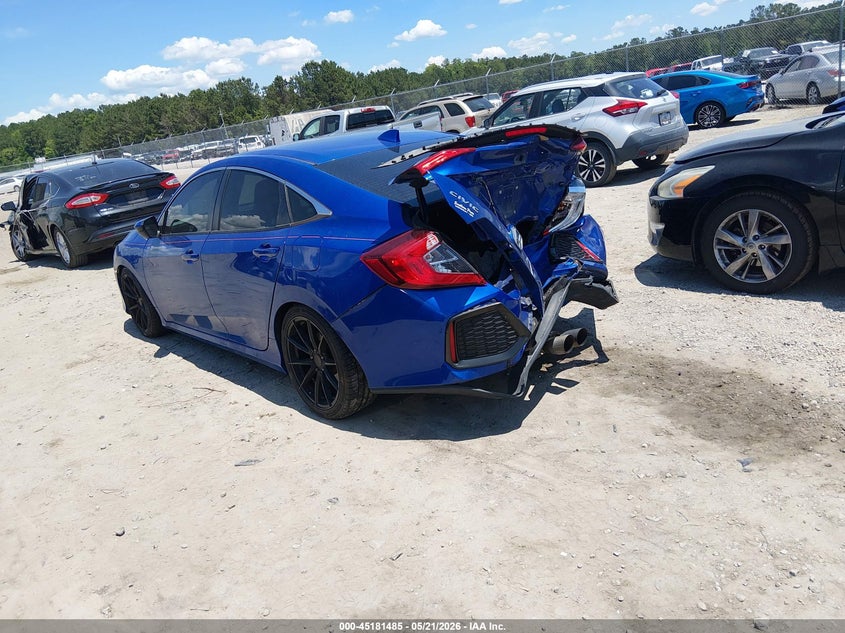 VIN 2HGFC1E54HH706683 2017 HONDA CIVIC SI