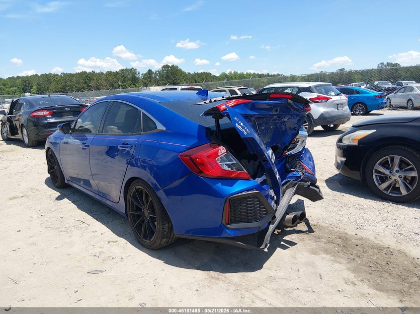VIN 2HGFC1E54HH706683 2017 HONDA CIVIC SI