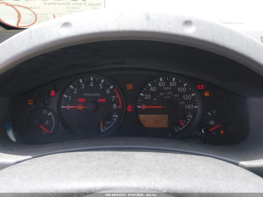 2007 Nissan Xterra S VIN: 5N1AN08U17C538059 Lot: 45181512