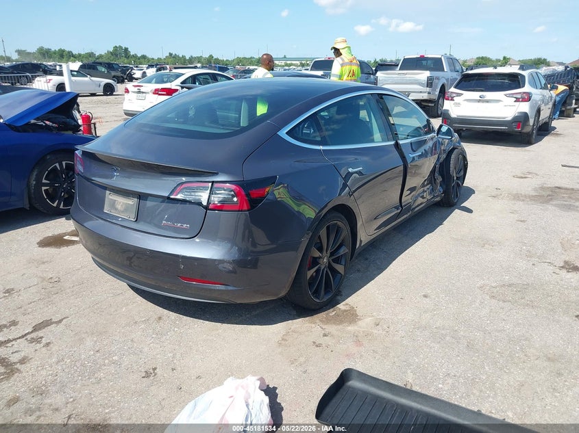 Vin: 5yj3e1ec9lf721205, lot: 45679246, tesla model 3 performance dual motor all-wheel drive 20204
