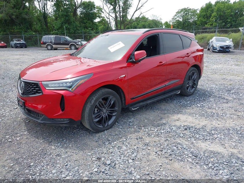 Vin: 5j8tc1h63pl003746, lot: 45679278, acura rdx a-spec package 20232