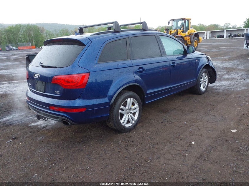 Vin: wa1dgbfe0ed010923, lot: 45679291, audi q7 3.0t s line prestige 20144