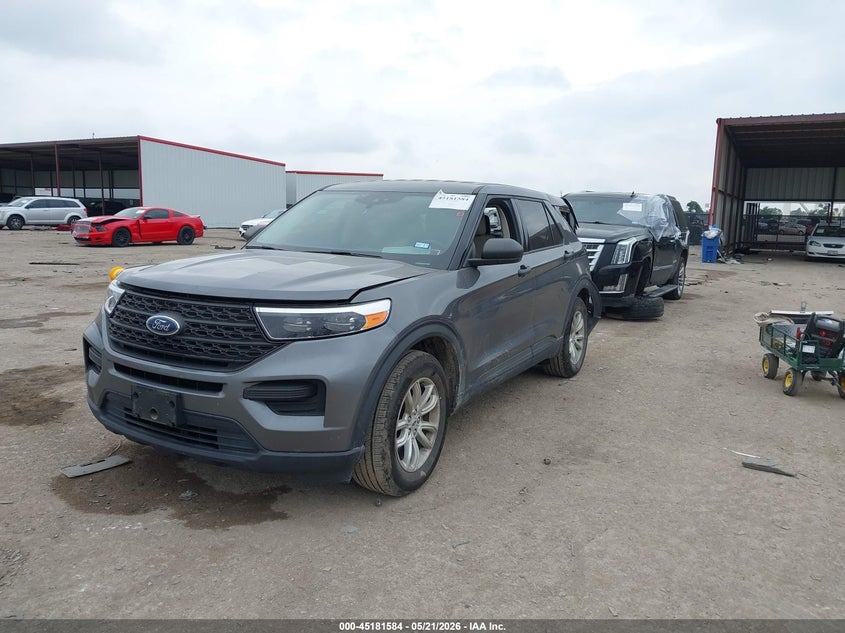 Vin: 1fmsk7bh8mga04501, lot: 45679296, ford explorer 20212
