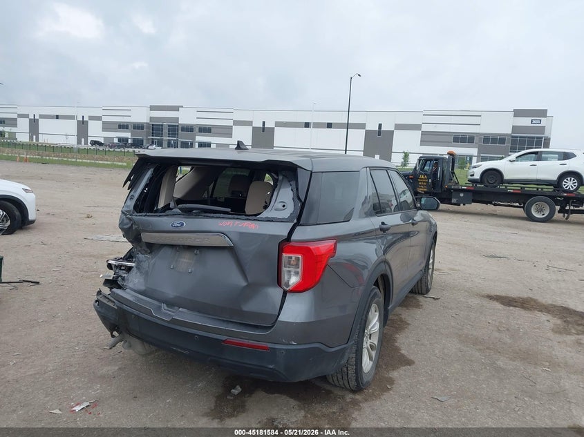 Vin: 1fmsk7bh8mga04501, lot: 45679296, ford explorer 20214