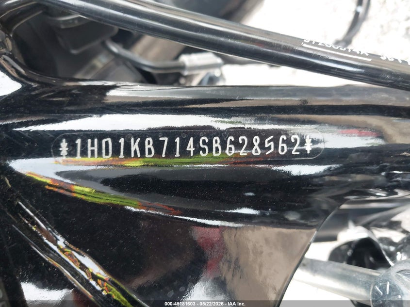 2025 Harley-Davidson Flhx VIN: 1HD1KB714SB628562 Lot: 45181603