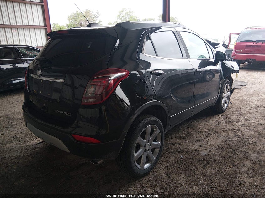 Vin: kl4cjhsb0jb639468, lot: 45679364, buick encore premium 20184