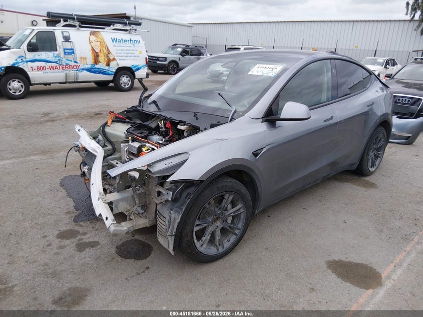 Vin: 7saygdee5sf248374, lot: 45679378, tesla model y long range dual motor all-wheel drive 20252