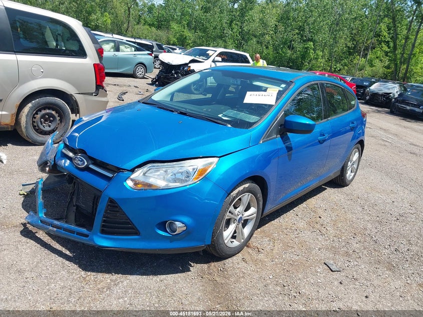 Vin: 1fahp3k27cl434441, lot: 45679405, ford focus se 20122