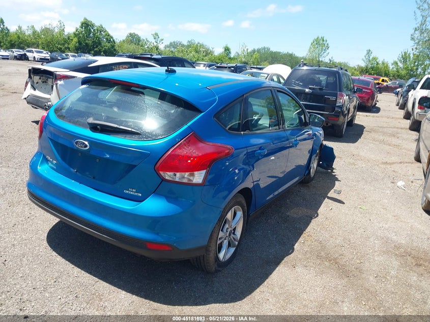 Vin: 1fahp3k27cl434441, lot: 45679405, ford focus se 20124