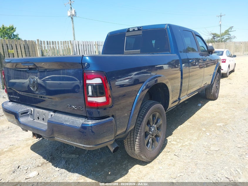 Vin: 3c6ur5tl8ng194698, lot: 45679411, ram 2500 limited  4x4 6'4 box 20224