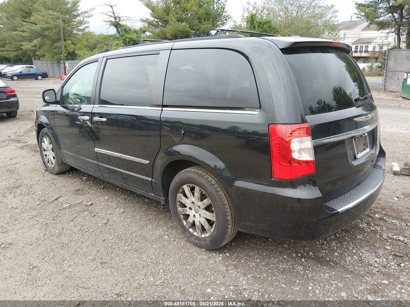 Vin: 2c4rc1cg5cr118357, lot: 45679417, chrysler town & country touring-l 20123