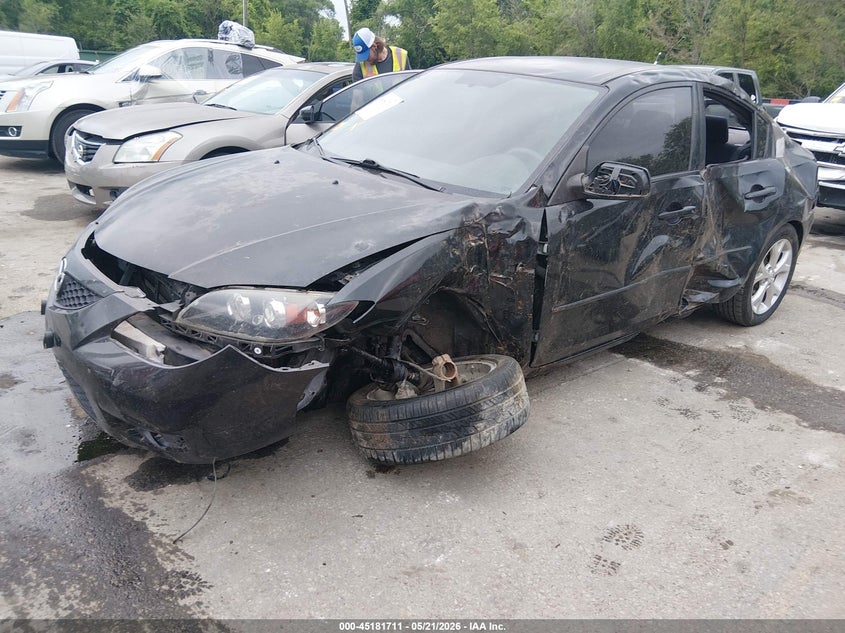 2009 MAZDA 3 SEDAN 2.0L I-4 DOHC, 144HP