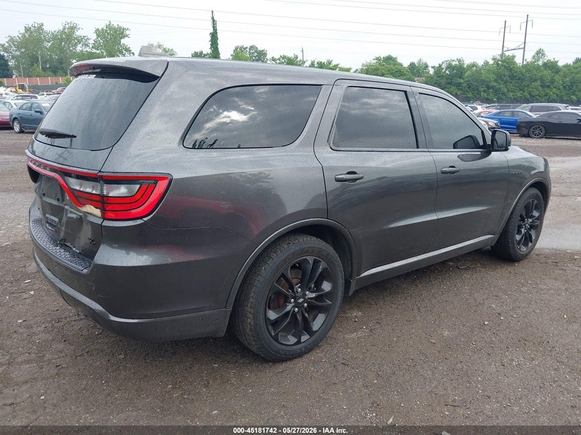 Vin: 1c4sdjct2lc431032, lot: 45679454, dodge durango r/t 20204