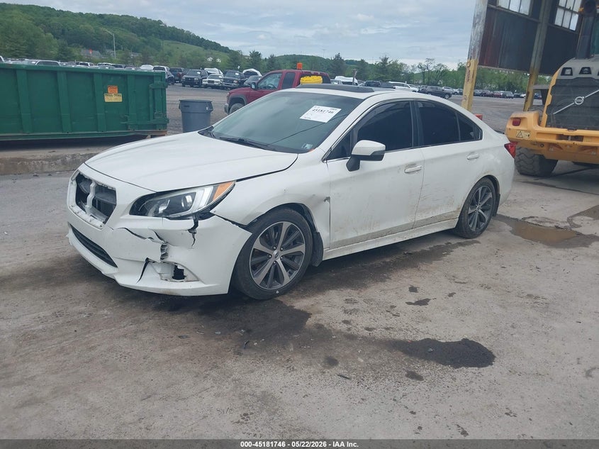 Vin: 4s3bnen67f3040619, lot: 45679458, subaru legacy 3.6r limited 20152