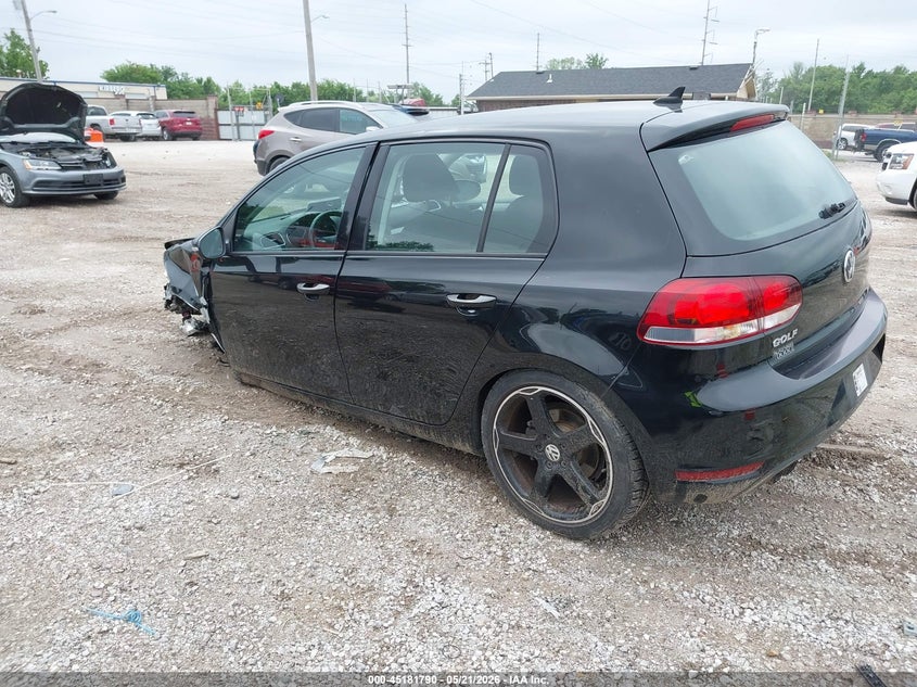 Vin: wvwdb7aj4dw137666, lot: 45679502, volkswagen golf 2.5l 4-door 20133