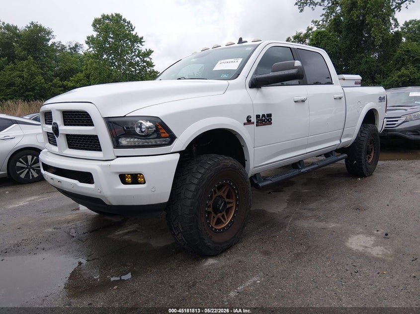 Vin: 3c6ur5fl4hg611976, lot: 45679525, ram 2500 laramie  4x4 6'4 box 20172