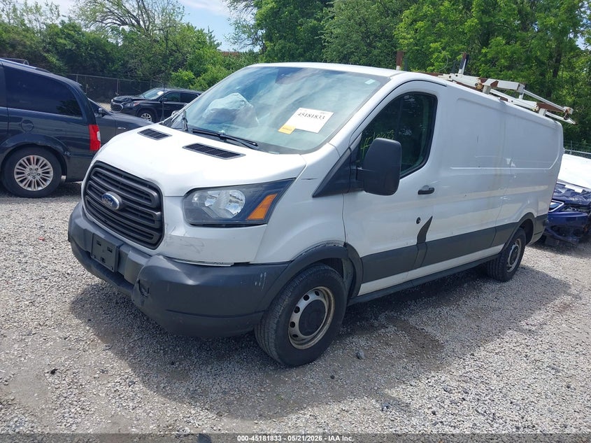 Vin: 1ftye9zm6gkb32256, lot: 45679545, ford transit-150 20162