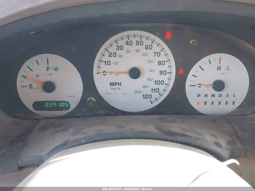 2003 Chrysler Voyager VIN: 1C4GJ25B63B171121 Lot: 45181871