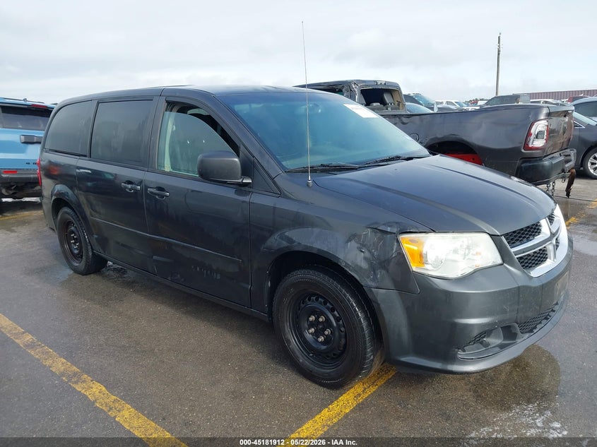 2012 Dodge Caravan 3.6 Grand Se/Avp grey Lot 111045181912 Vin 2C4RDGBG3CR146370