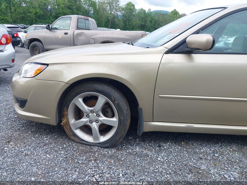 2008 Subaru Legacy 2.5I VIN: 4S3BL616786209119 Lot: 45181917