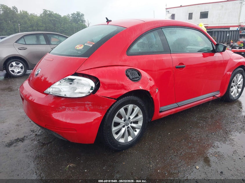 2015 Volkswagen Beetle 1.8T Fleet Edition VIN: 3VWF17AT0FM655187 Lot: 45181949