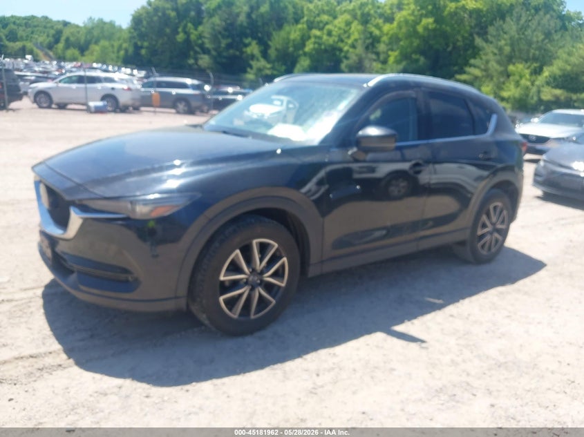 Vin: jm3kfbdm0j0400438, lot: 45679674, mazda cx-5 grand touring 20182