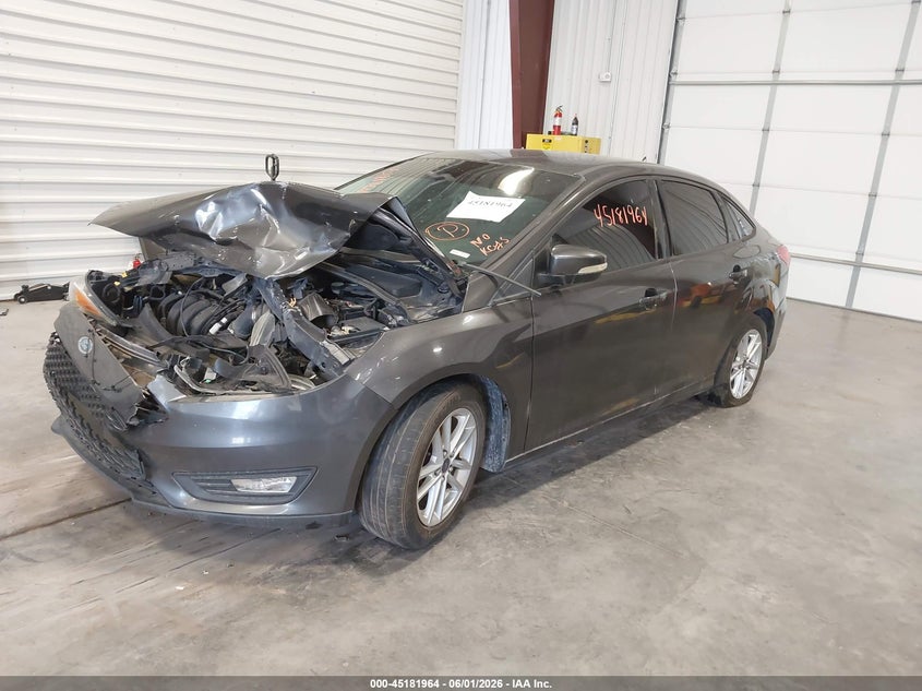 Vin: 1fadp3f22fl342456, lot: 45679676, ford focus se 20152