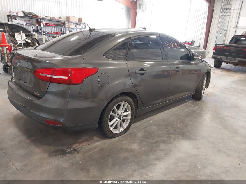 Vin: 1fadp3f22fl342456, lot: 45679676, ford focus se 20154