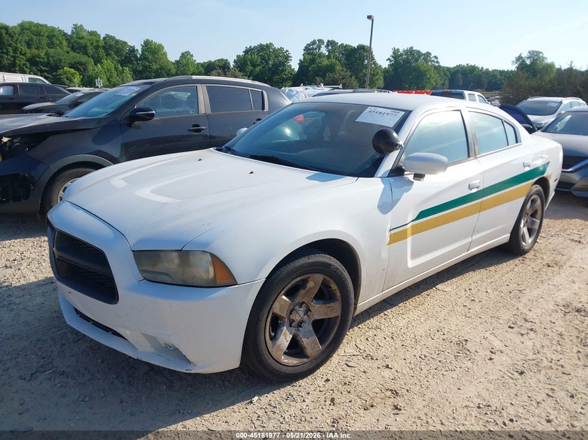 2012 Dodge Charger Police 2C3CDXAG7CH180541 photo 1
