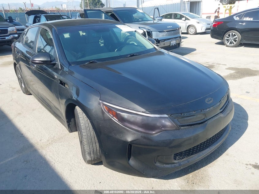 Vin: knagt4le2h5014479, lot: 45679803, kia optima hybrid 2017 img_1