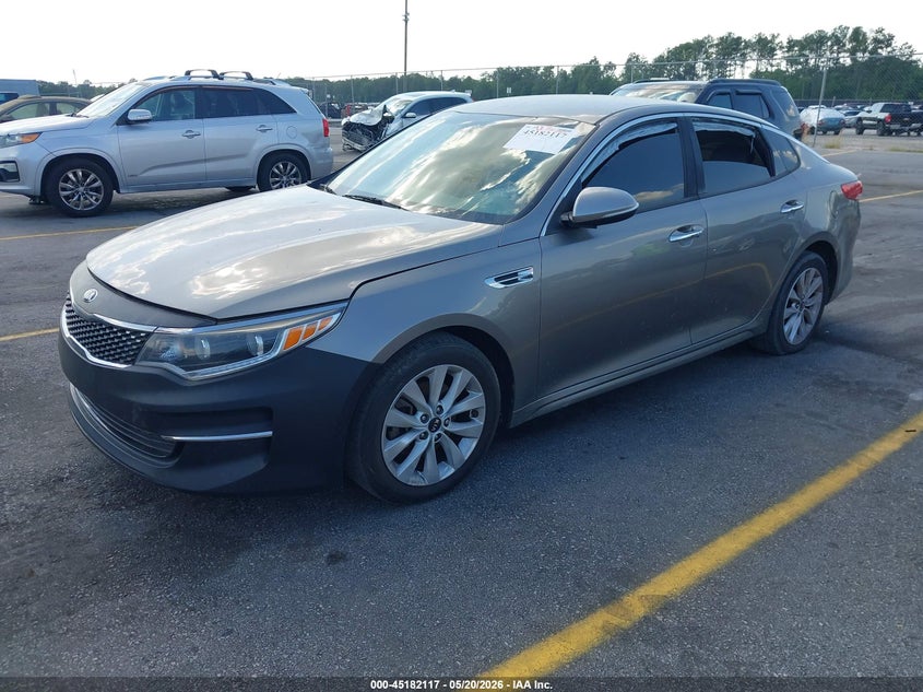 Vin: 5xxgu4l3xgg035038, lot: 45679829, kia optima ex 20162