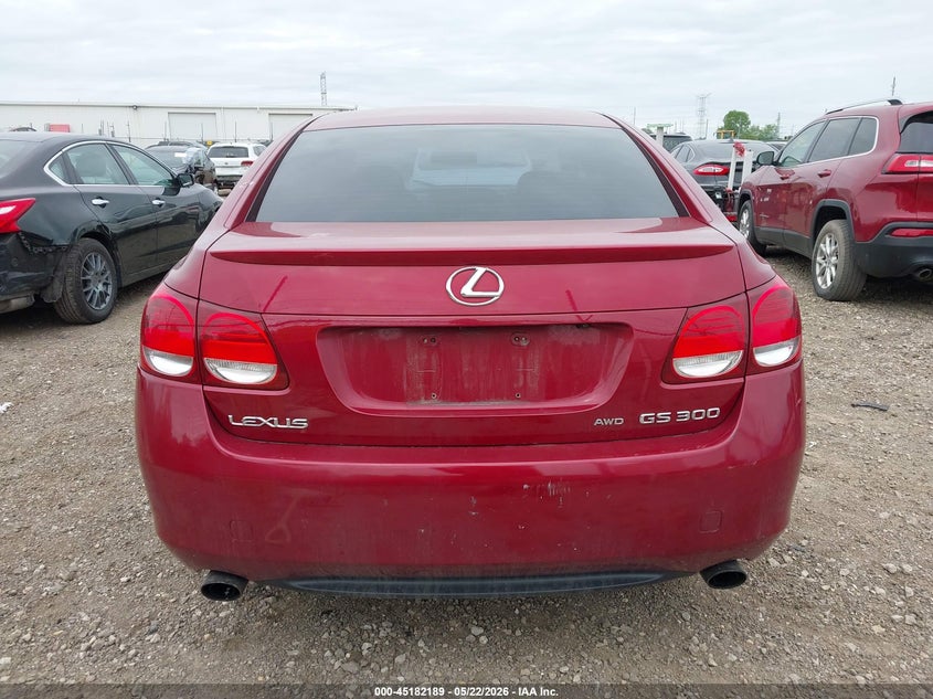 2006 Lexus Gs 300 VIN: JTHCH96S560010498 Lot: 45182189